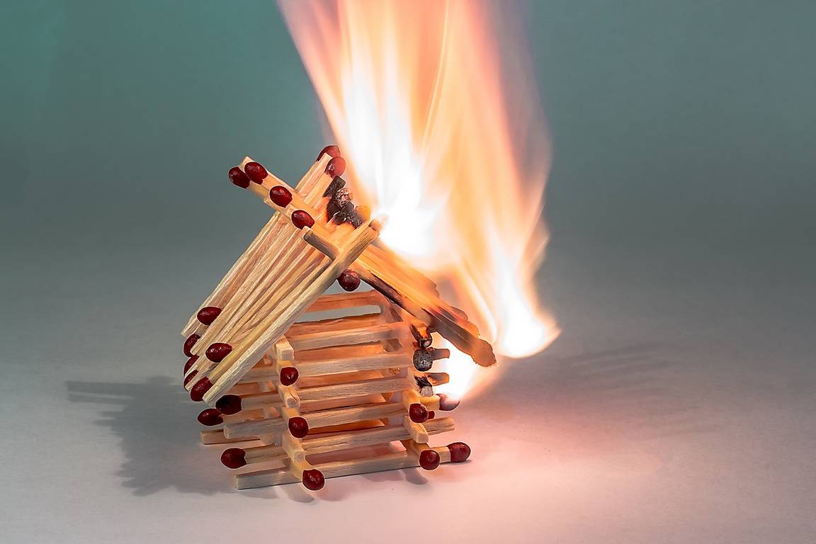 Versicherungen schliesst man besser ab, bevor das Haus brennt
